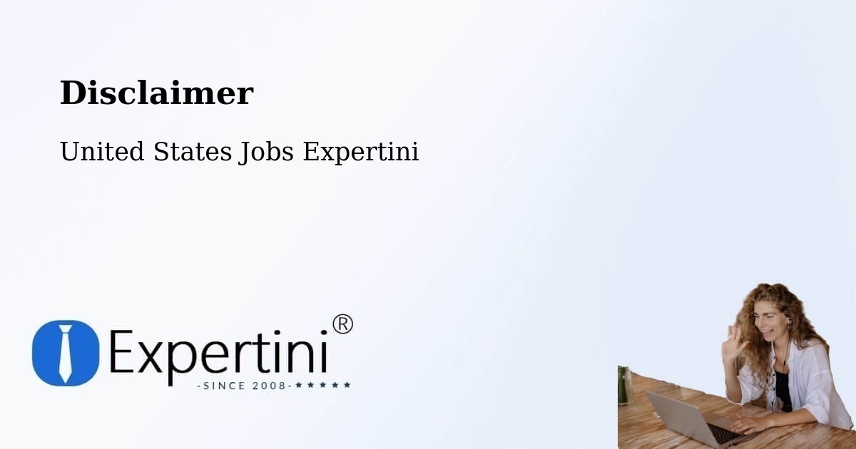 Disclaimer – Catonsville - United States Jobs Expertini